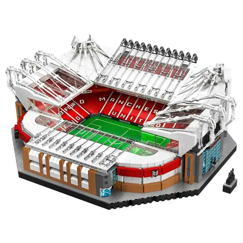

3898 PCS Old Trafford Manchester Building Blocks Bricks Football Field Stadium Christmas Birthday Toy Gift Compatible 10272