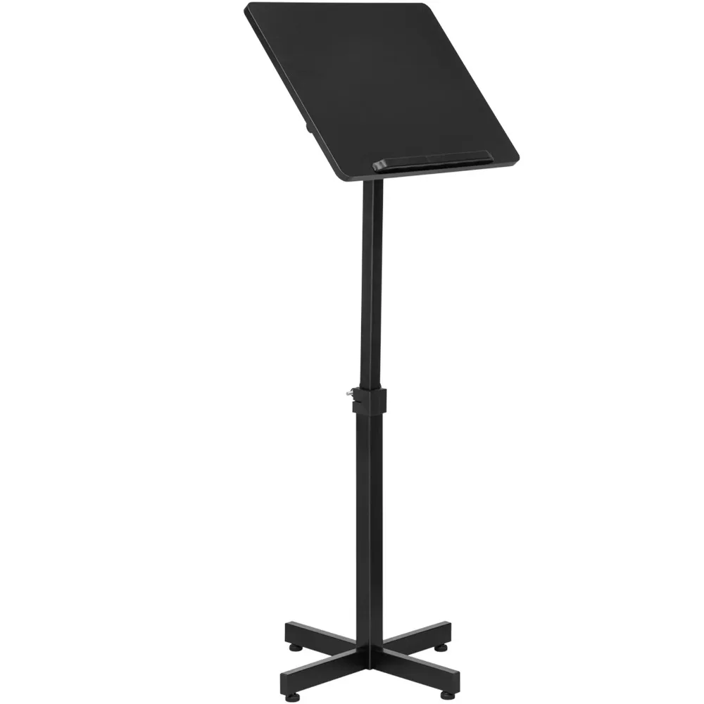 

Portable Adjustable Lectern Presentation Podium Stand with Laptop Holder Standing Desk Converter Laptop Desk Standing Desk