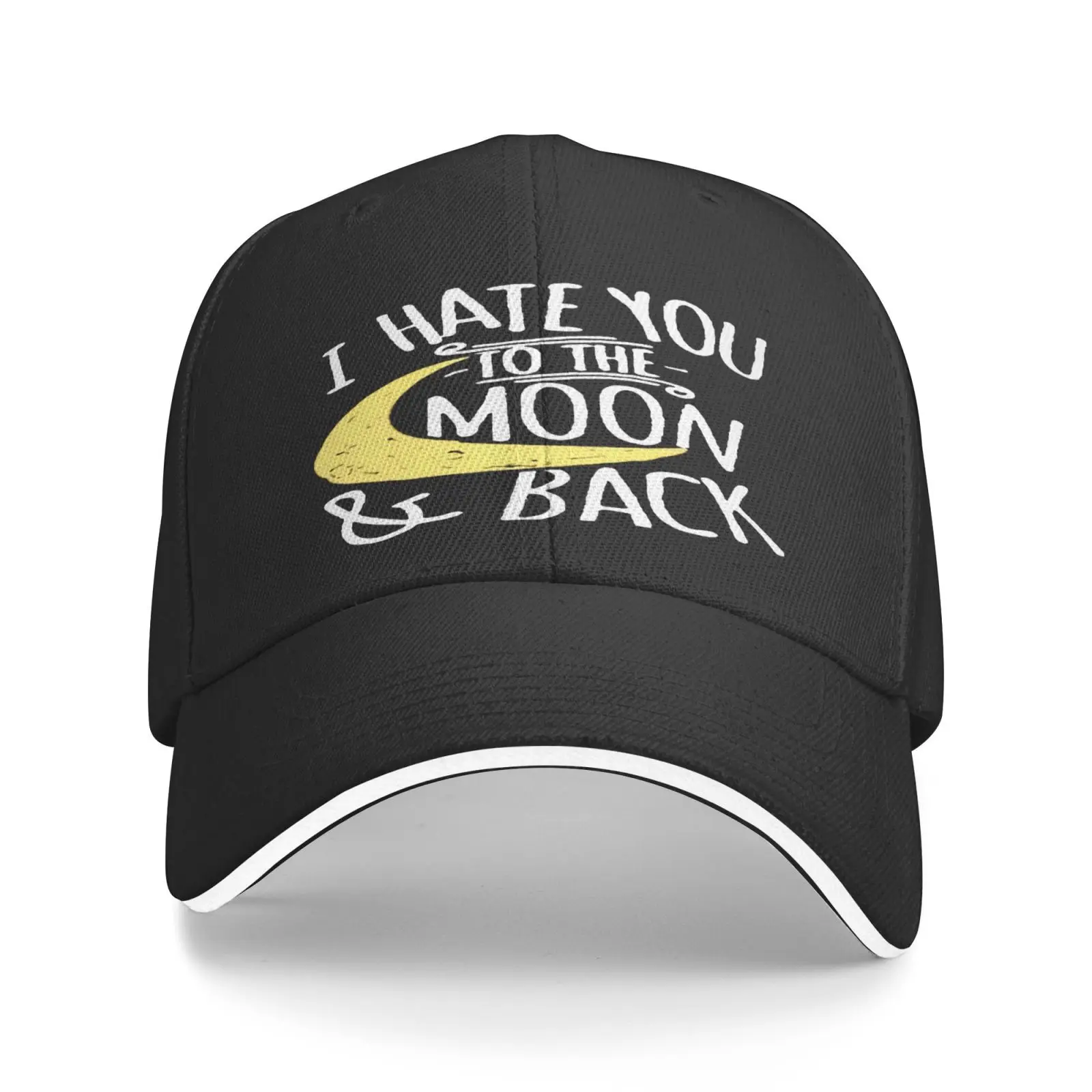

I Hate You To The Moon Men's Caps Cap Male Winter Hat Caps For Women Caps Women Knit Hat Summer Bucket Hat Man Cap Trucker Cap
