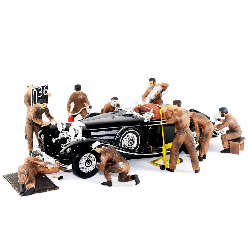 Classic Vehicle Scene Accessory Dolls Collection Decoration Toys Gifts