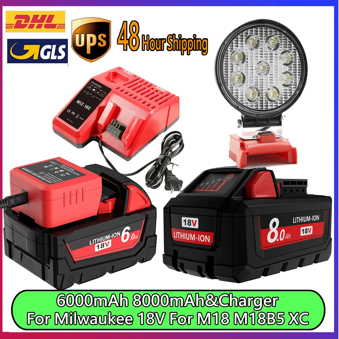 Литий-ионный аккумулятор 48-11-1850