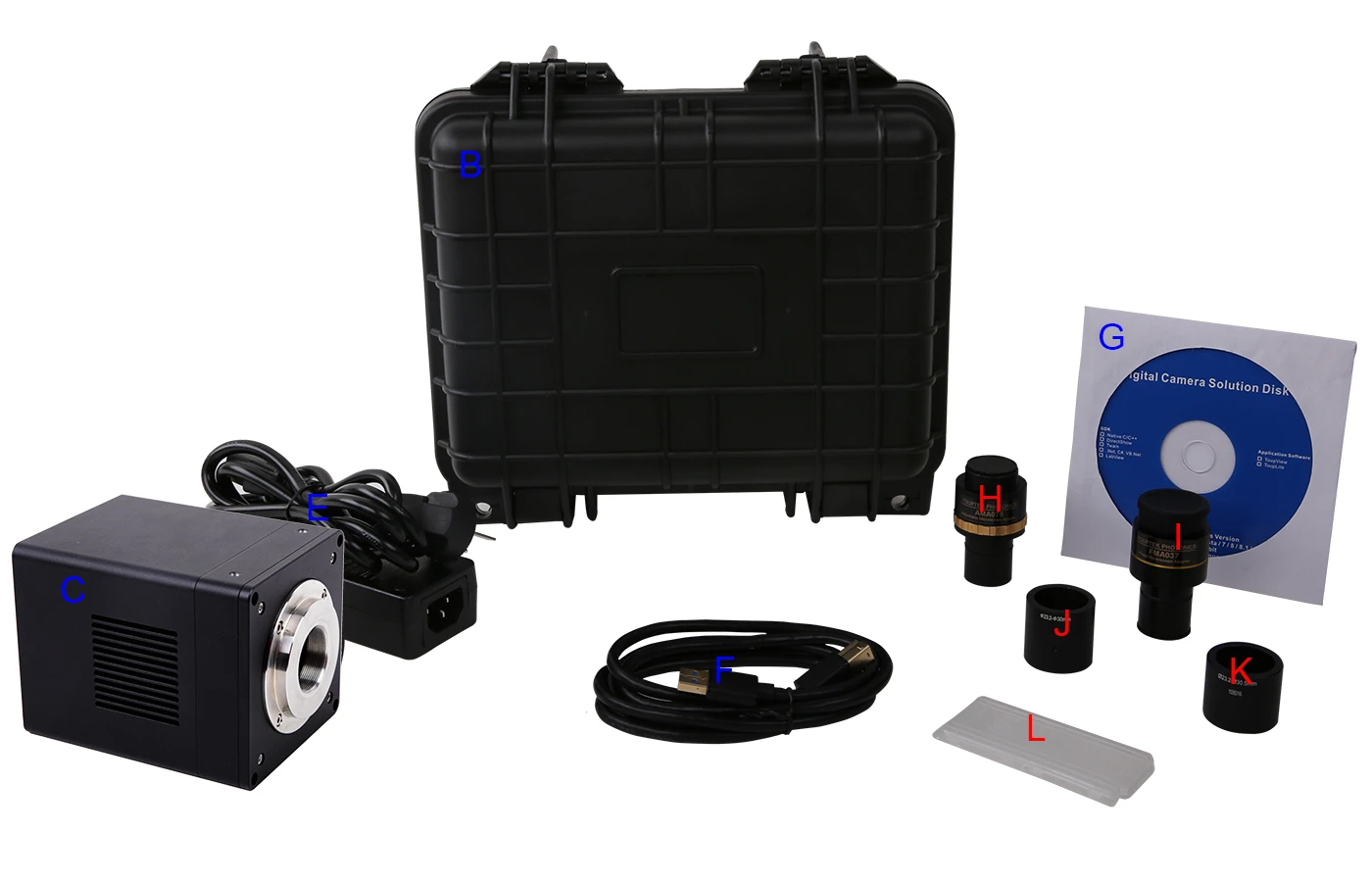 MTR3CMOS20000KMA 20MP USB3.0 Зеркосскоп Охлаждающая монокамера с C-креплением и Sony IMX183