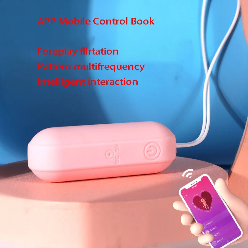 

Soundwave APP Remote Control Interactive Egg Jumping Female Variable Frequency Shaker Masturbation Device