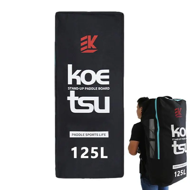 

125L Travel Backpack For Inflatable PaddleboardSUP Stand Up Board Carrying Bag SapSUP Board Shoulder Backpack