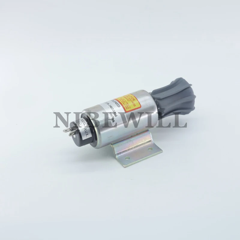 Фото Электромагнитный клапан остановки двигателя 2370-24E2U1B5S 24В для Mitsubishi S16R S12N S12H S12A №2