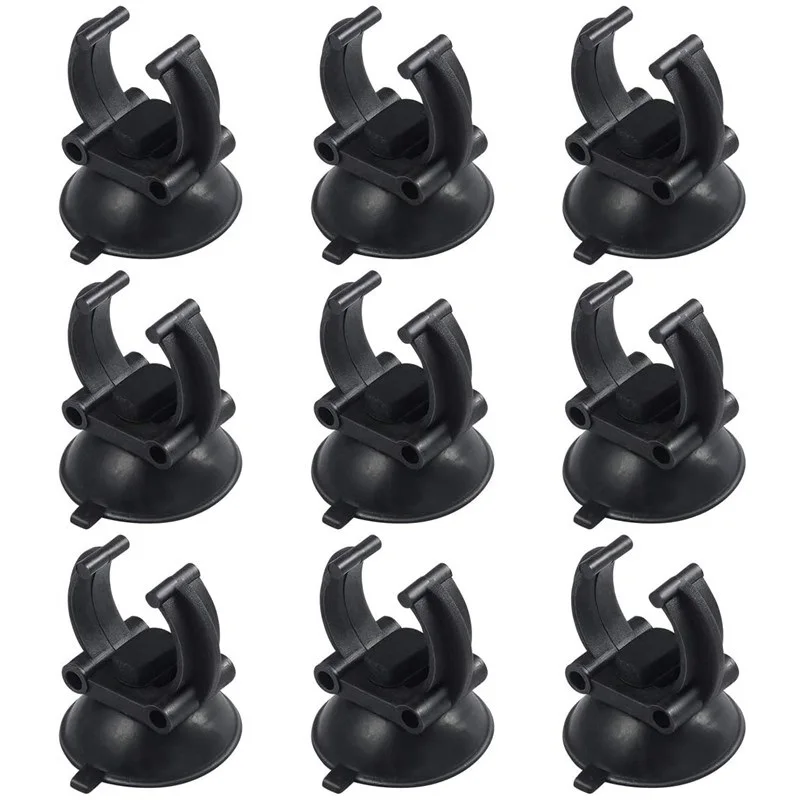 

5pcs Aquarium Suction Cups Air Tube Holder Sucker Fish Tank Pump Oxygen Air Tube Hose Fixing Clip Aquarium Accessories Wholesale