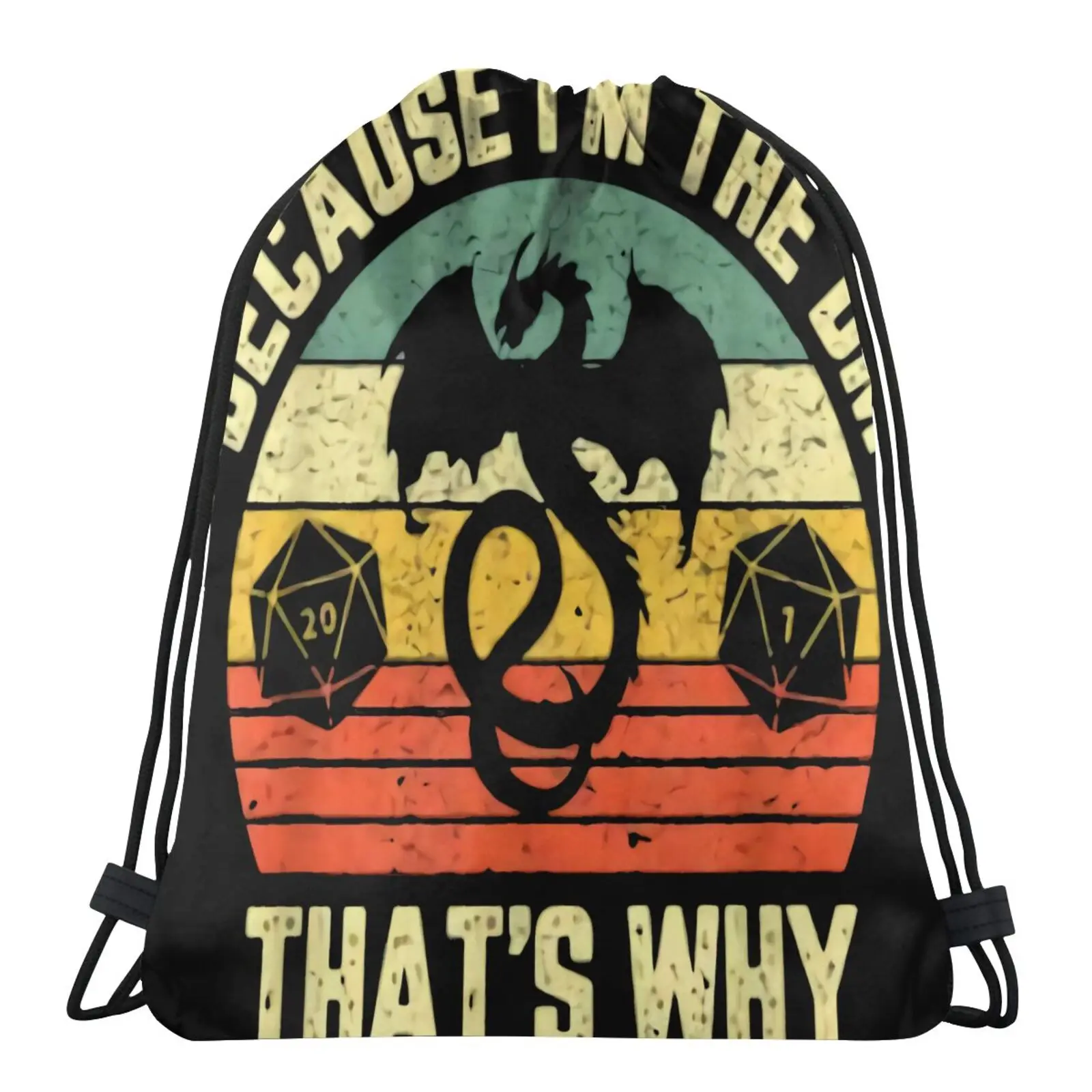 

Because Im The Dm Dungeon Rpg 775 Bag Anime Bag Bag For Shoes Drawstring Bag Custom Tote Bag Hip Sack Sport Shoe Bag Bag Ropes