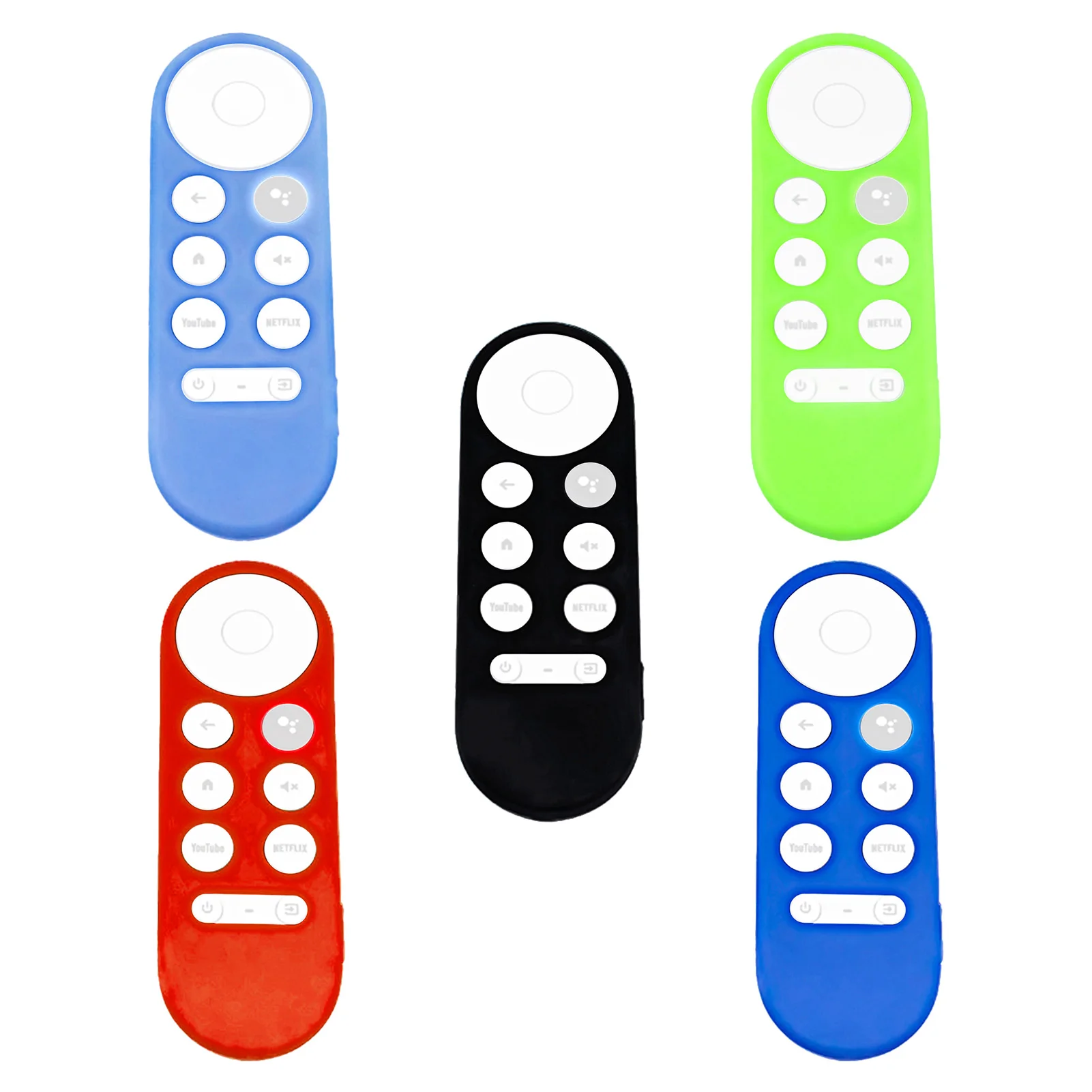 New Bluetooth Voice Remote Control For 2020 Google TV Chromecast 4K Snow G9N9N Replacement (Remote Only) and cover