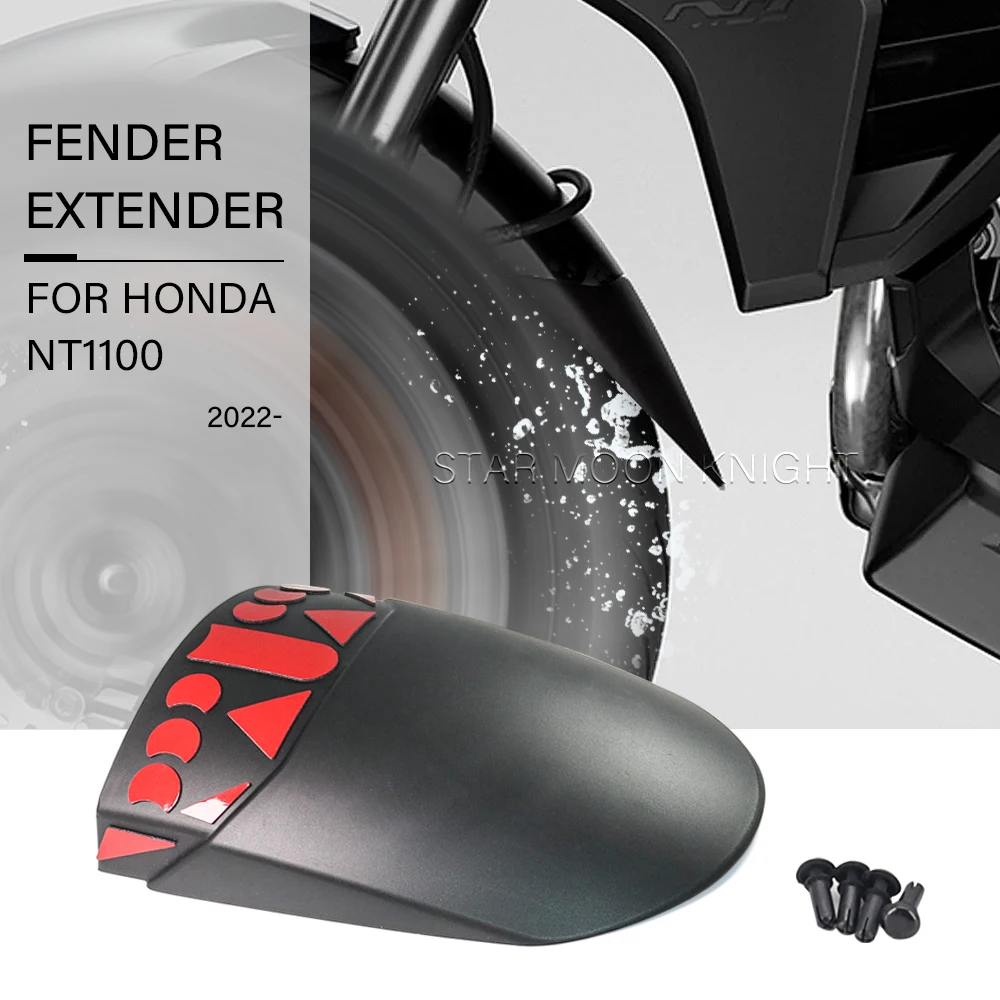 

Motorcycle Accessories Front Fender Front Mudguard Fender Extender Hugger Extension For Honda NT 1100 NT1100 2022-