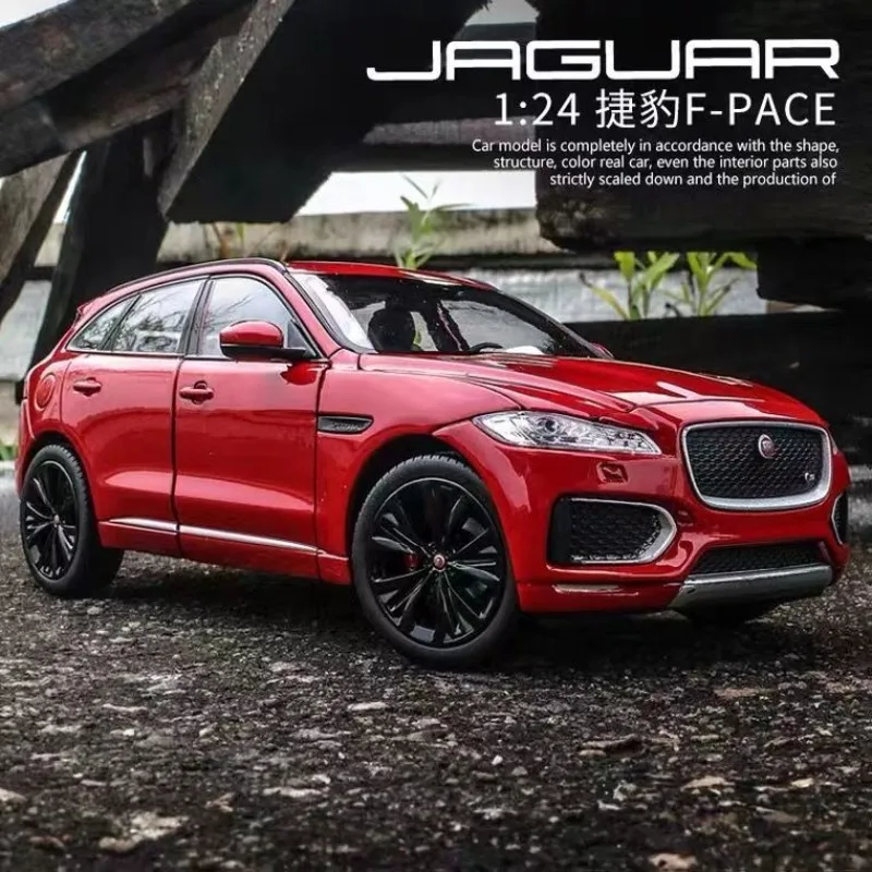 

Welly 1:24 JAGUAR F-Pace SUV Alloy Car Model Diecast Metal Toy Vehicles Car Model High Simulation Collection Childrens Toys Gift