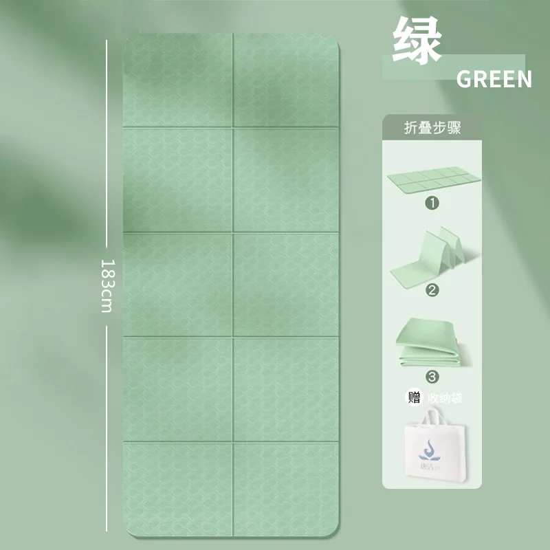 Складные утолщенные Нескользящие напольные коврики для фитнеса улицы детский