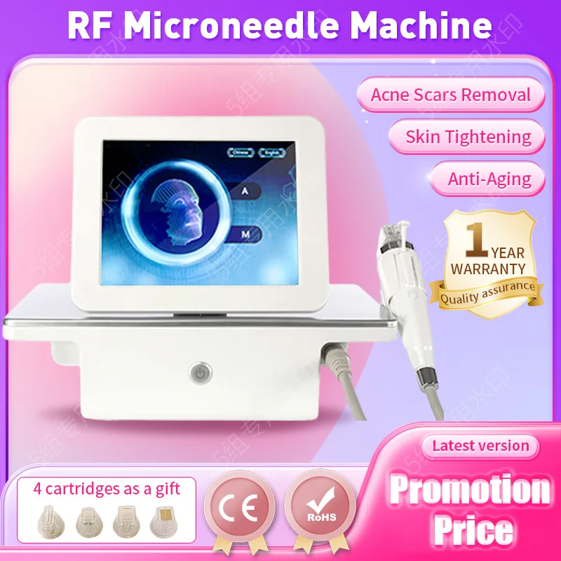

Latest Fractional Micro Needle RF Microneedle Beauty Cold Hammer RF MachineFace Lift Anti-Acne Skin Morpheus 8