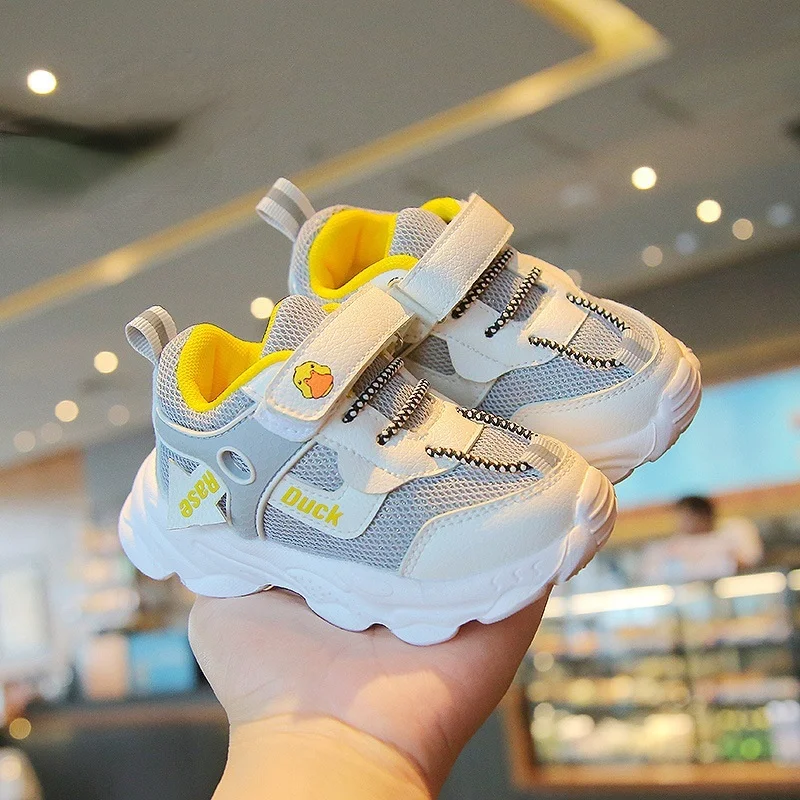 

2022 Size 21-30 Boys Shoes Sneakers Kids Breathable Non-slip Sports Shoes Children Shoes Baby Girl Anti-Slippery Casual Shoes