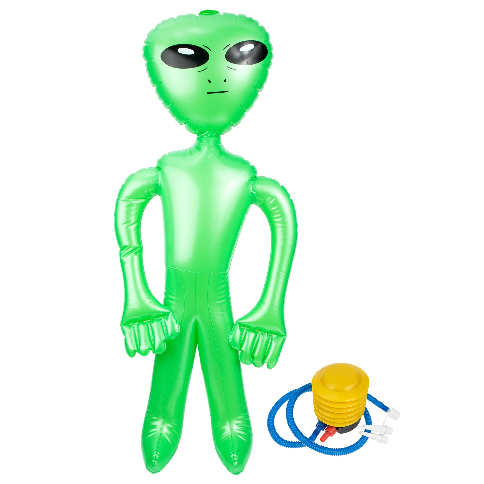 

Inflatable Alien Balloons Inflates Toys Aline Shape Halloween Ornaments Props Pvc Pool Plaything Man Kids Summer