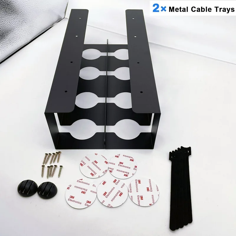 2 шт. органайзер для кабелей из углеродистой стали