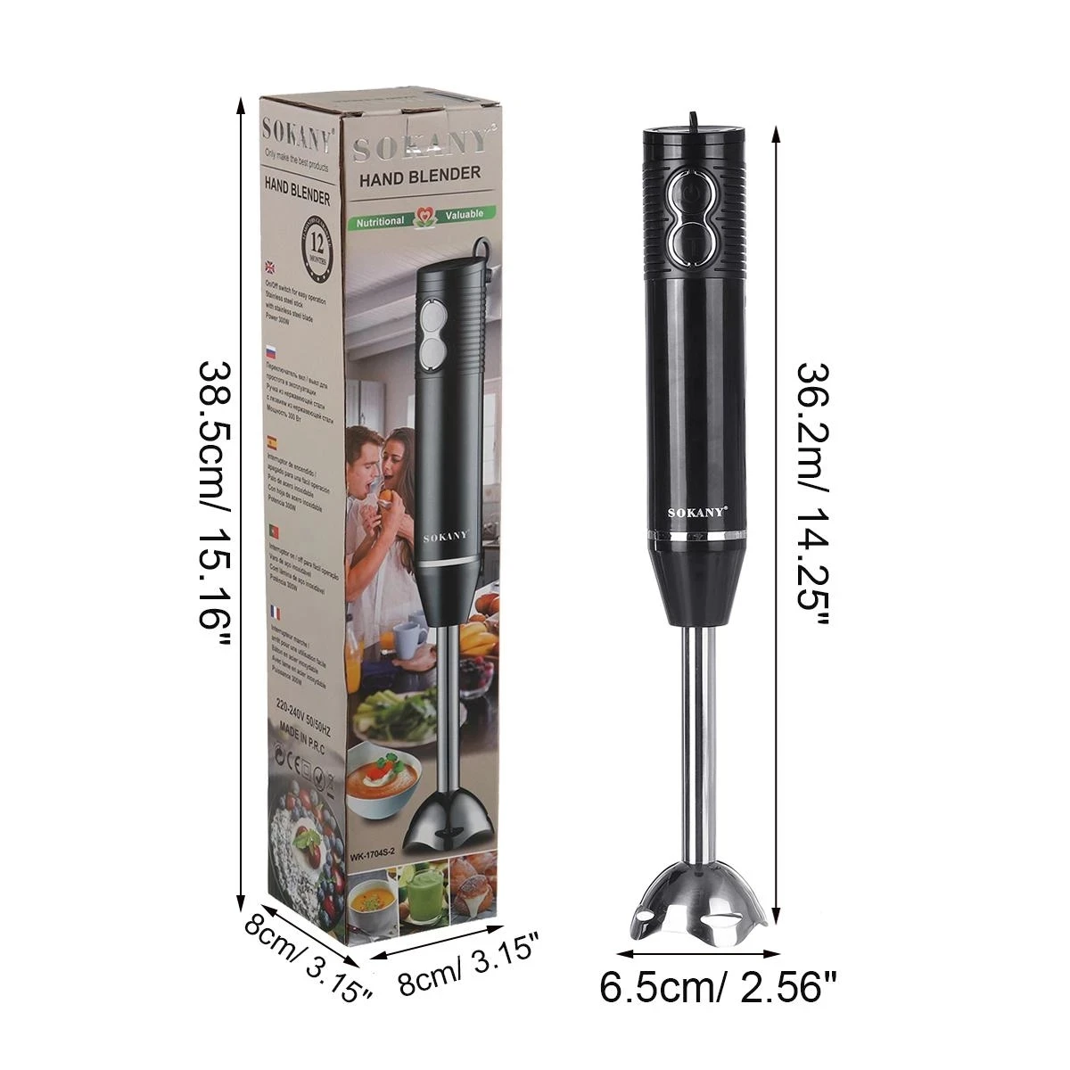 Погружная ручка 3 в 1 кухонные блендеры миксер 2 скорости электрическая