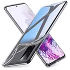 Высококачественный прозрачный чехол для Samsung Galaxy S20 S21 Plus Ultra FE, силиконовый мягкий чехол из ТПУ на заднюю панель телефона S20Plus S21Ultra S20FE S21FE