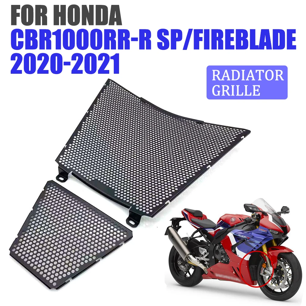 

Для Honda CBR1000RR-R SP CBR1000 RR CBR 1000RR-R Fireblade 2020 2021 Защитная крышка радиатора мотоцикла