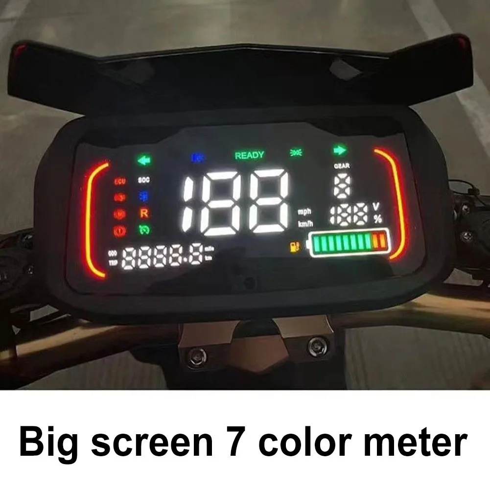 48 В 60 72 Ebike ЖК-дисплей панель управления 199 км/ч экран спидометра электрический