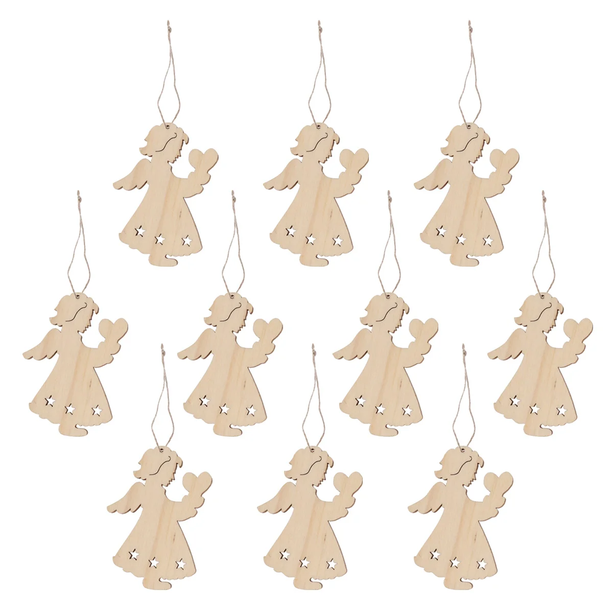 

10pcs Christmas Gift Tags Xmas Embellishment Decor Christmas DIY Gift Tags Christmas Gifts Tags