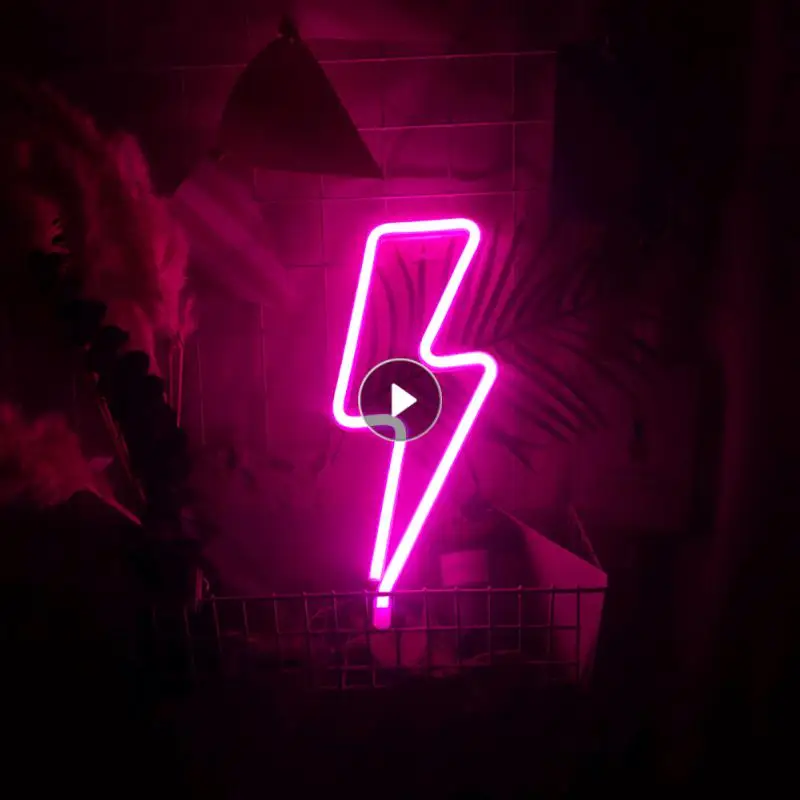 

LED Neon Sign Night Light USB Battery Operated Table Lamp Sign Wall Art Sign For Home Bedroom Party Wedding Decor Night Lights