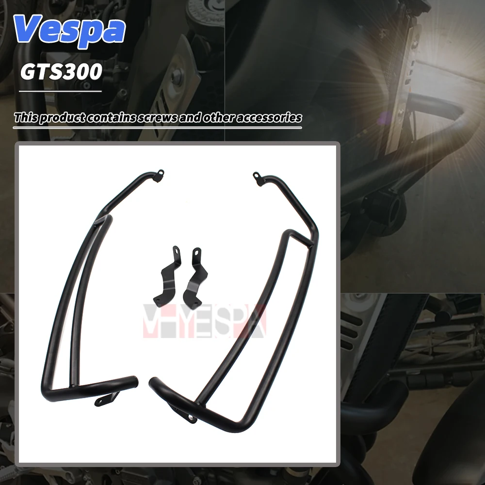 

for Piaggio VESPA GTS300 Bumper Anti-Collision Bar Motorcycle Bumper High-Quality Steel Pipe