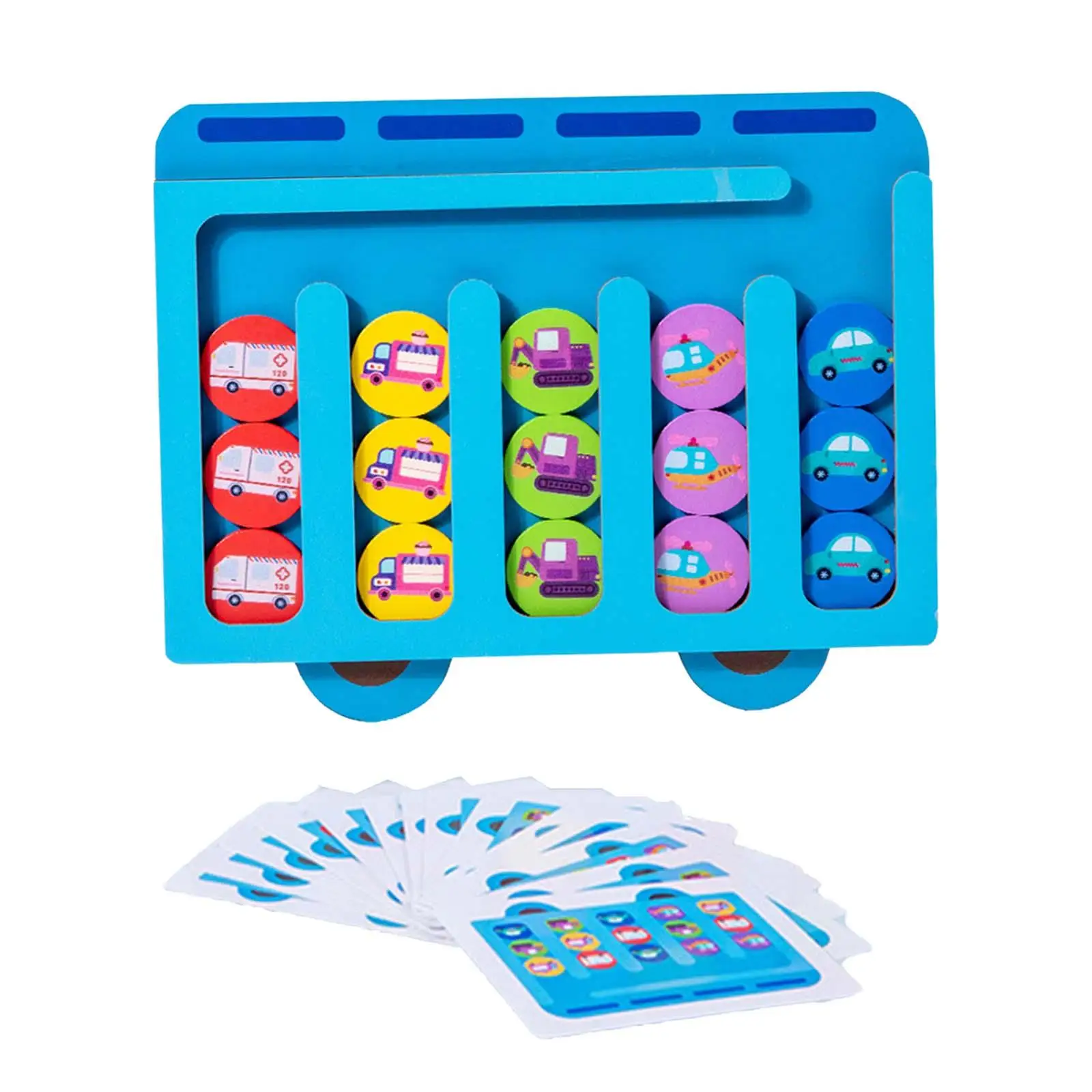 

Slide Puzzle Color shape and Color Matching Puzzle for Toddlers Animal Pattern
