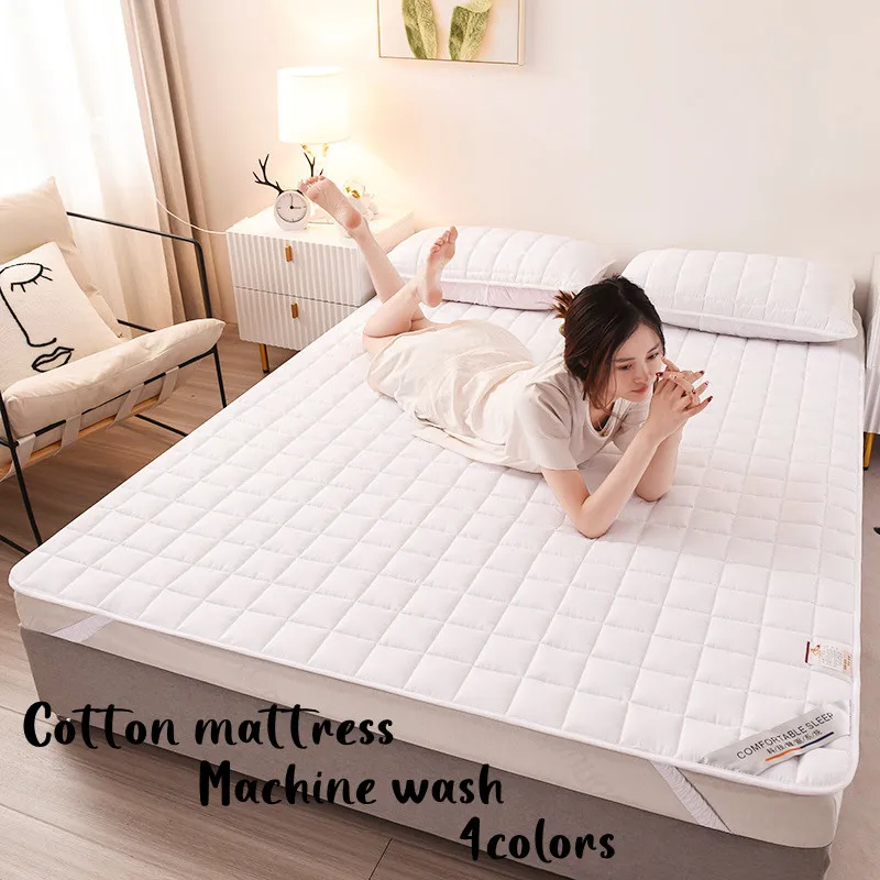 

Cotton mattresses mattress mattresses tatami anti-slip protective mattresses four seasons universal student dormitory single bed