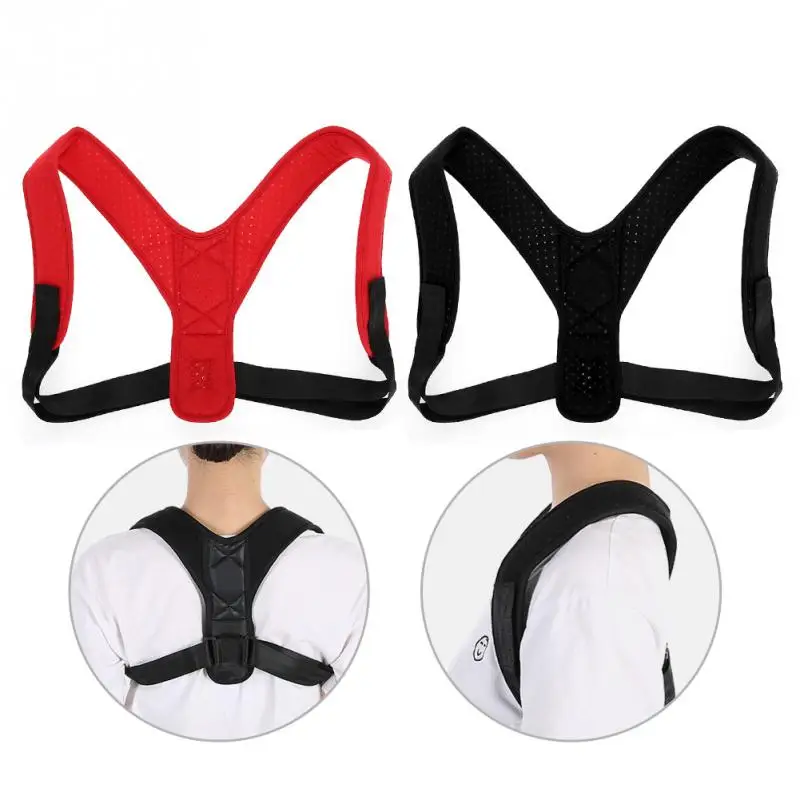 

Корректор Осанки Спины для мужчин и женщин, мужской поддерживающий ремень для плеч с регулируемой искусственной поддержкой спины для женщин и мужчин, 2 цвета