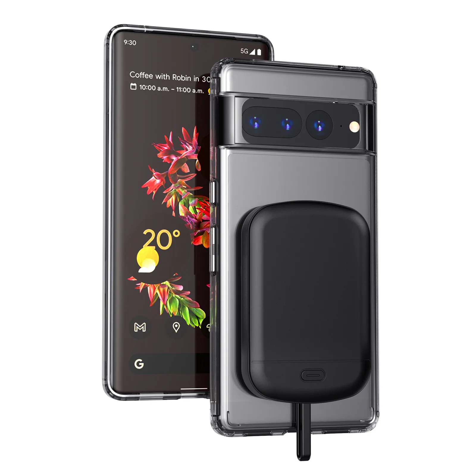 

10000mAh Magnetic Powerbank Case For Google Pixel 7 Pro Battery Cases Portable Charger Power Bank Cover For Pixel 6 Pro 6A Capa