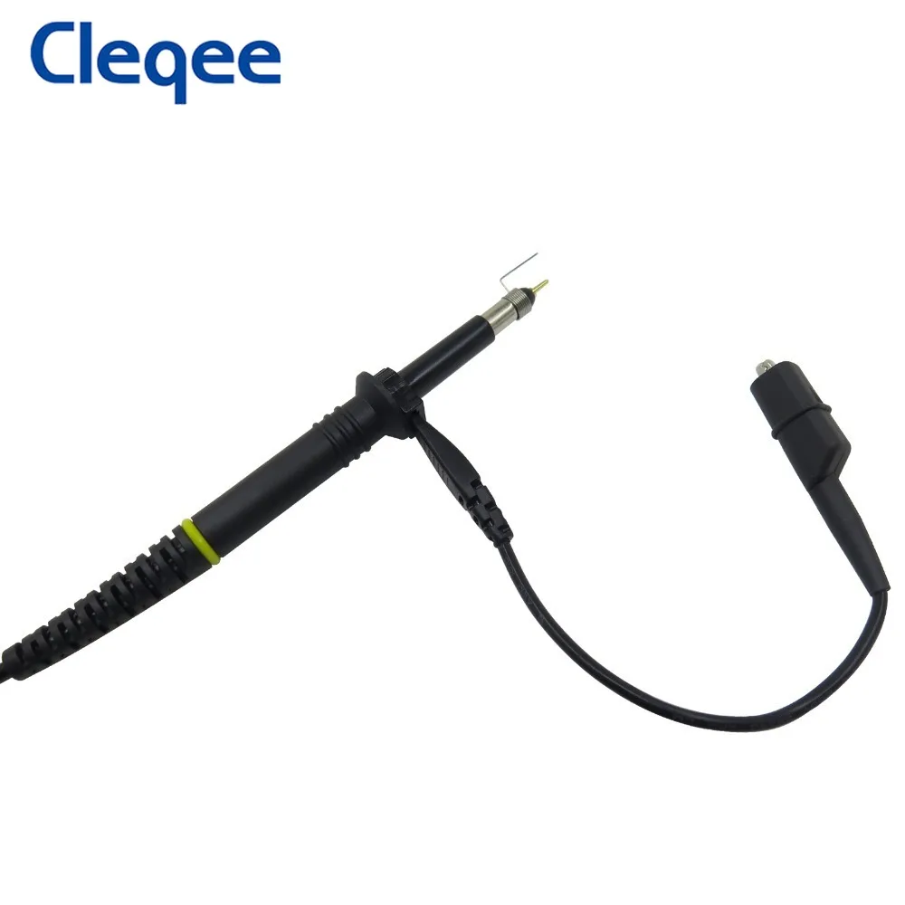 Фото Осциллограф Cleqee P6500 1 шт. 500 МГц Tektronix щуп 10X 300 В тестовый щуп для осциллографа HP №3