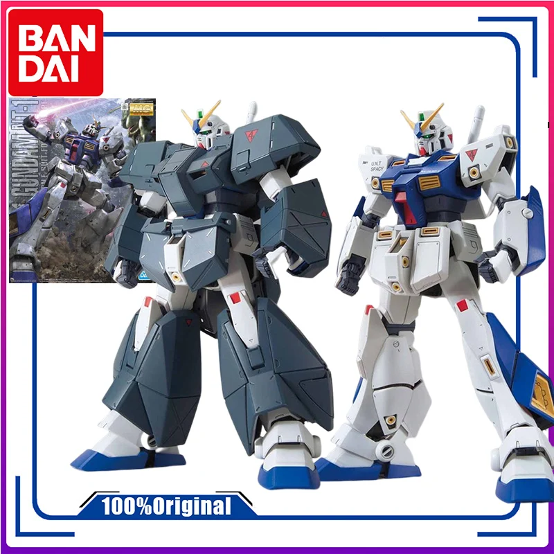 

Bandai Original GUNDAM MG 1/100 NT-1 RX-78 Alex 2.0 Anime Action Figure Assembly Model Toys Collectible Model Ornaments Gifts