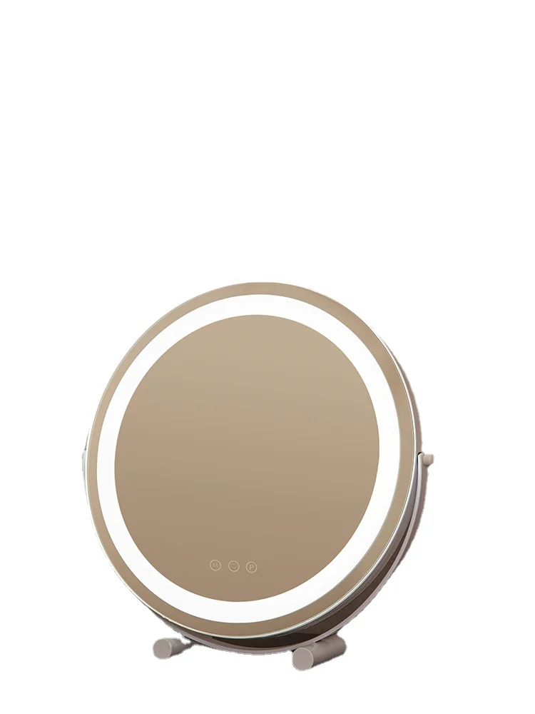 

YY with Light Fill Light Rechargeable Rotatable Ins Style Makeup Mirror