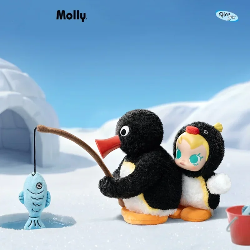 Виниловый кулон POPMART Baby Molly PINGU Happy Fishing Series
