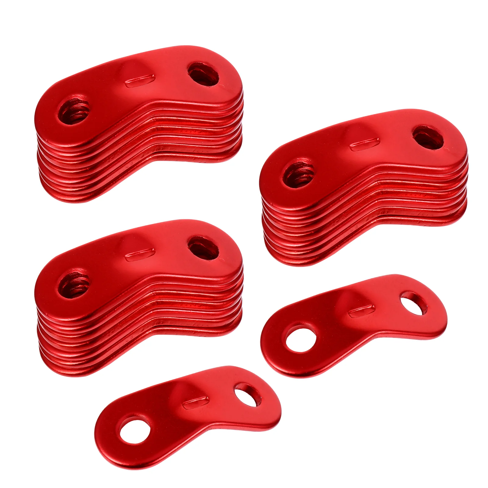 

Rope Camping Cord Tent Fastener Wind Buckle Guyline Adjuster Tensioners Supplies Metal Alloy
