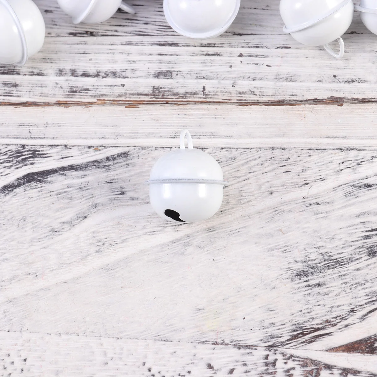 50 шт. мини-металлические колокольчики Jingle Рождественские круглые украшения