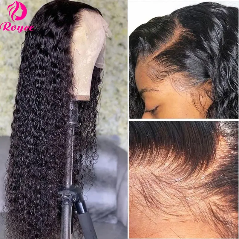 

13x6 Frontal Human Hair Wigs Deep Wave Peruvian 5x5 Lace Closure Wig Loose Water Wave Curly Human Hair Wigs For Black Women