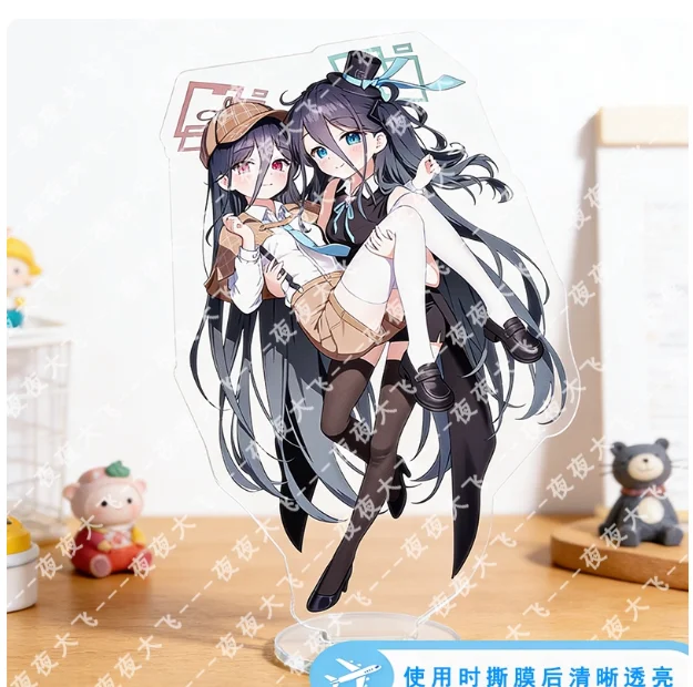 Фото Японская аниме-фигурка Senren*Banka Murasame, двусторонняя акриловая подставка-модель, коллекционная, для косплея, декор для рабочего стола, подарки, новинка YY №4