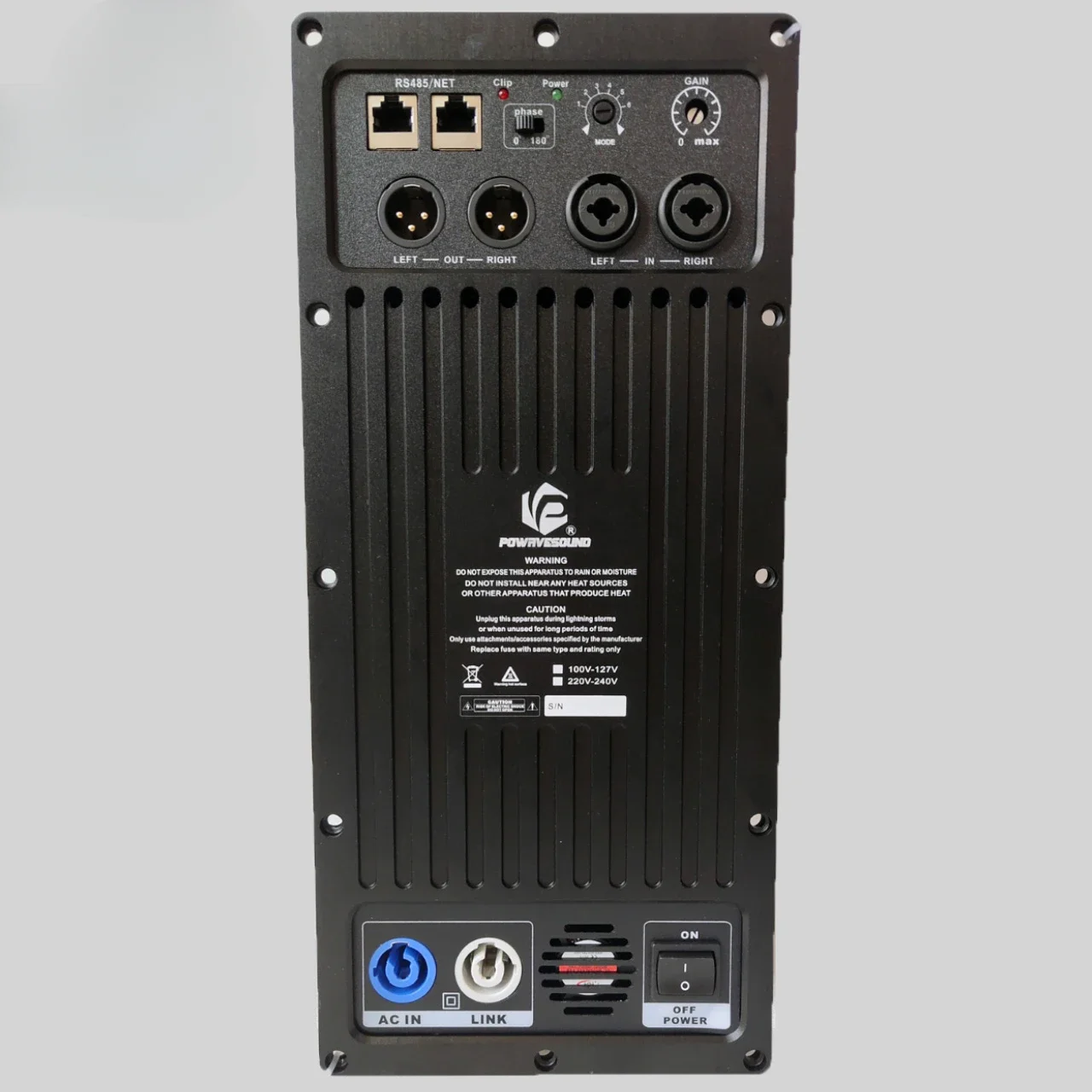 Плата усилителя мощностью 18-дюймового сабвуфера 2000 Вт и модульный усилитель 2400