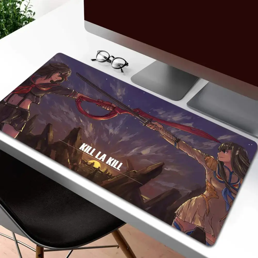 Нескользящий коврик для мыши с аниме K-Kill La Kill Matoi геймерский большого размера