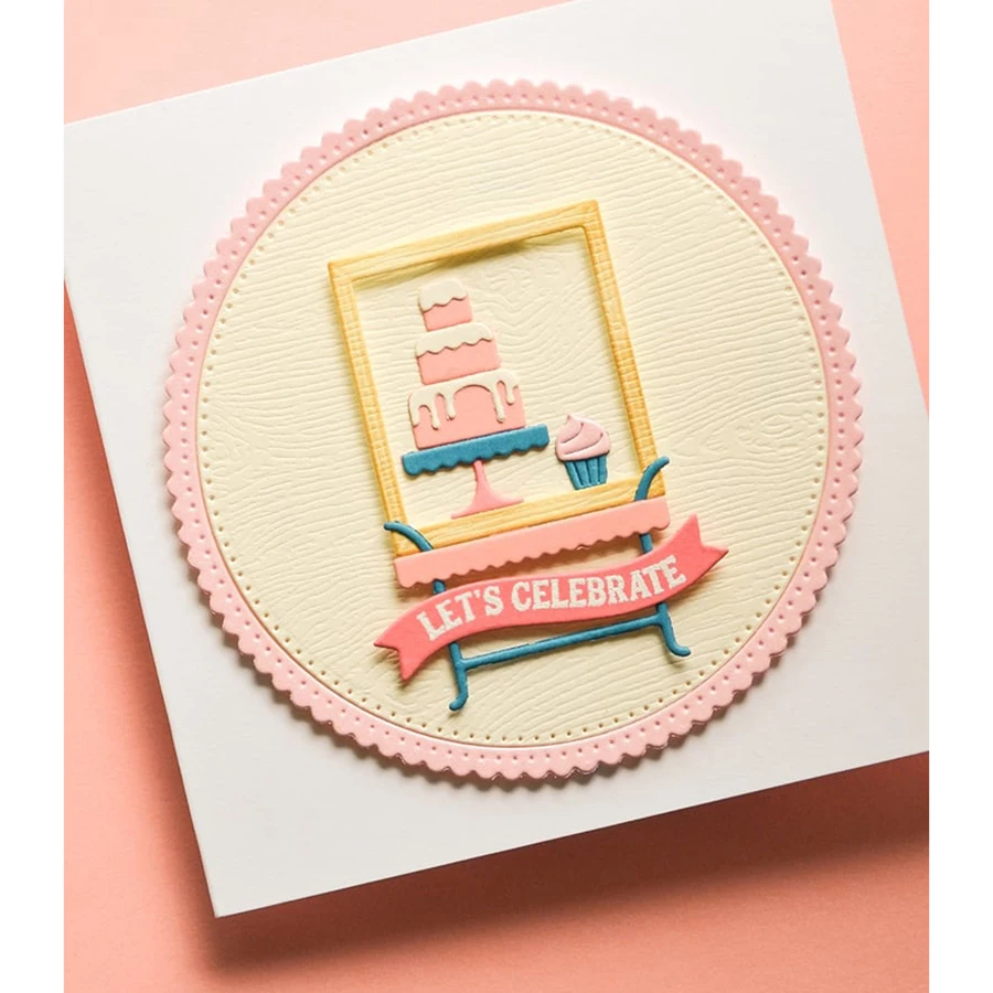 Новое поступление 2024 подставка для десертного торта кексы металлические штампы