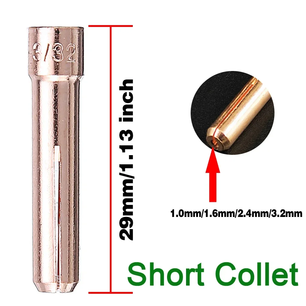 49 шт. Газовая линза # 10 термостойких стеклянных стаканчиков простые в