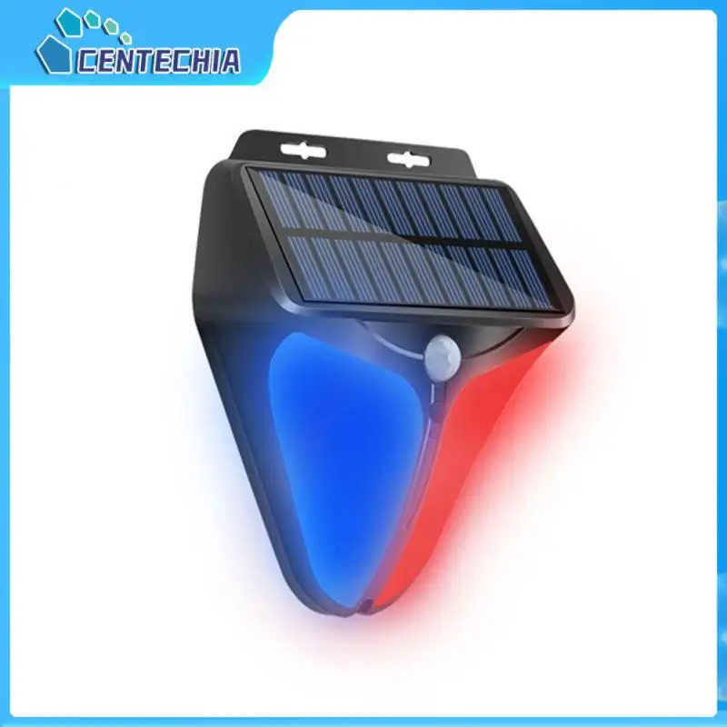 

Solar Lighting Flash Alarm Lamp Home Yard Outdoor Strobe Light Siren Solar Alarm Light Ip65 Waterproof Alarm Siren Motion Sensor