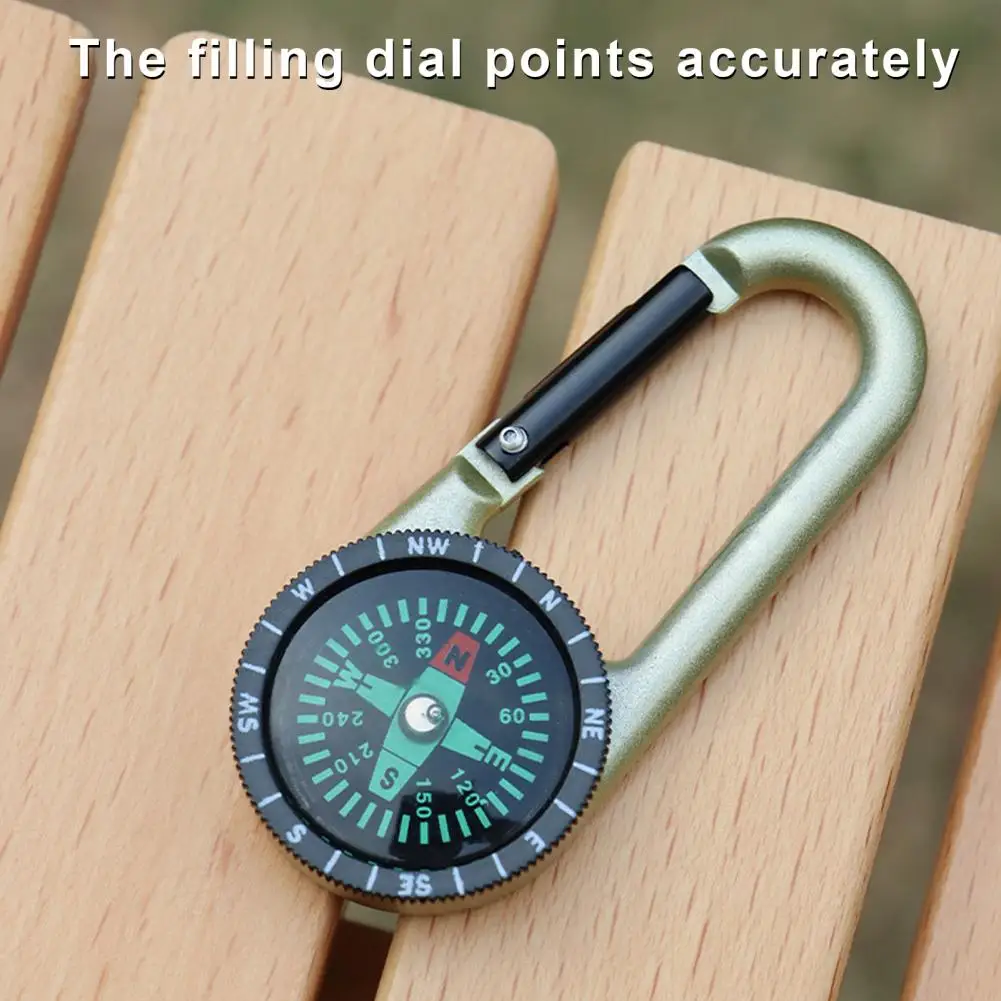 ia Mini Compass Brelok do kluczy ze stopu cynku Karabińczyk Klamra Akcesoria zewnętrzne biwakowania Piesze wycieczki z plecakiem 열 فا고리