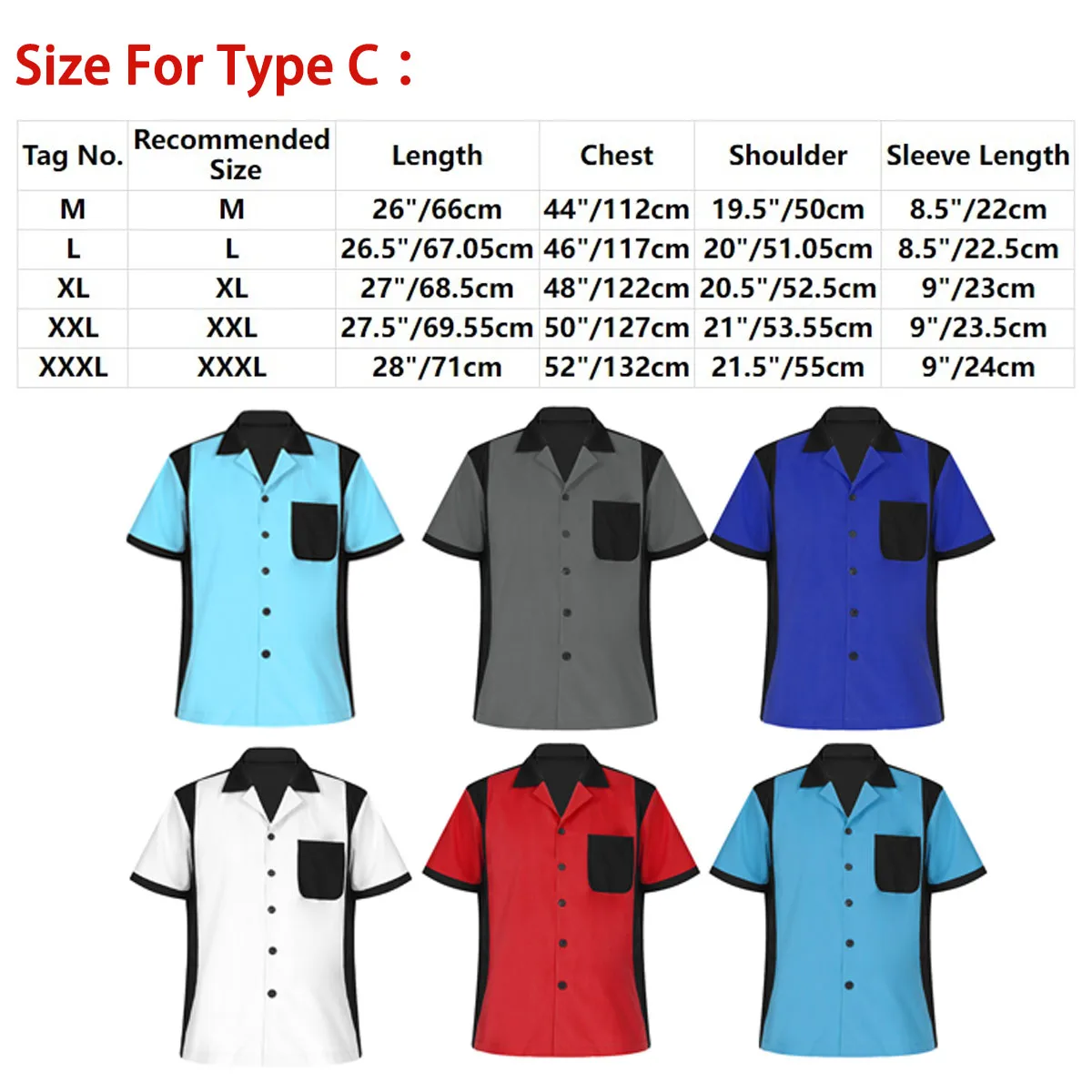 Mens Retro Short Sleeve Camp Shirt Button Down Loose Cuban Style Bowling Shirt images - 6