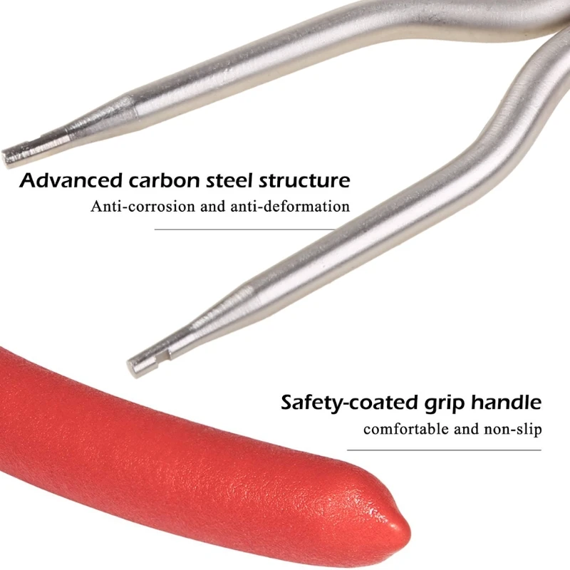 Красный экономящий время внутренний/внешний инструмент для радиатора снятия