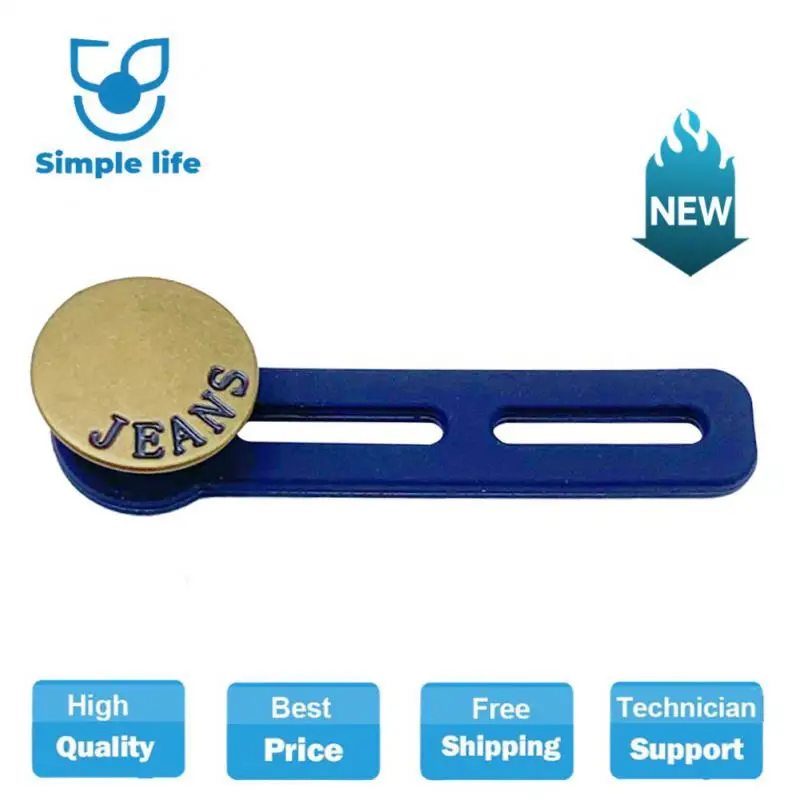 Metal Button Extender Easy To Carry 3 Colors Comfortable Jeans Waist Pants Extension Popular