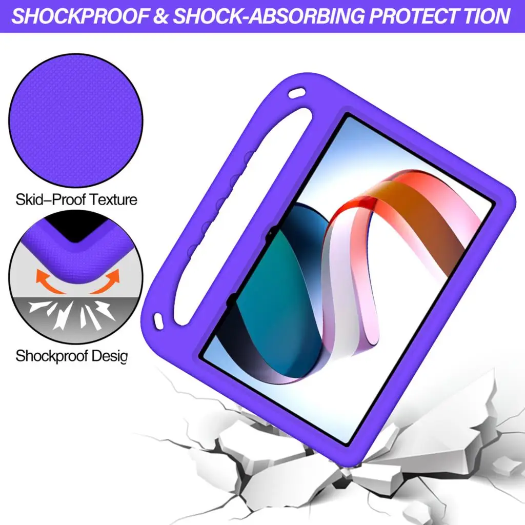Фото Чехол для планшета Xiaomi Pad 6 5 Pro Redmi Pad 10.6 2022 SE 11 дюймов, ударопрочный, из EVA, с подставкой, для Mi Pad 4 Plus, безопасный для детей №2
