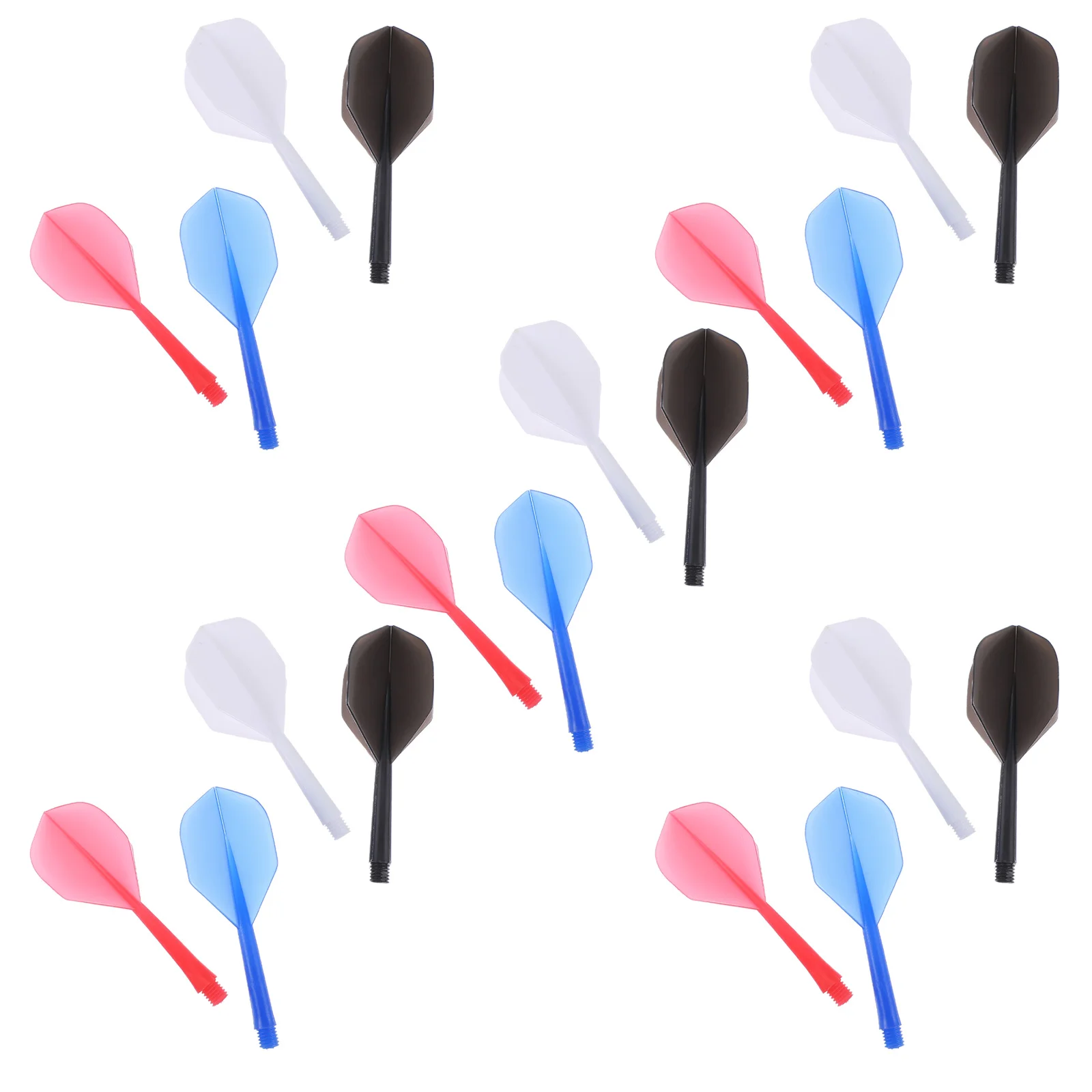 

Dart Tails Tipflights Portable Steel Detachableprofessional Wing Gameaccessories Replacements Arrows Throwing Shafts Metal