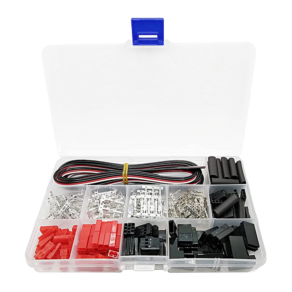 400 шт. разъем папа/гнездо 22AWG провод для JR JST SYP Futaba DIY удлинительный кабель